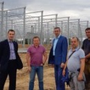 Заместитель губернатора проверил ход строительства теплиц на Кирилловском шоссе